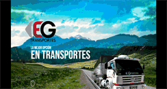 Desktop Screenshot of egtransporte.com