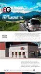 Mobile Screenshot of egtransporte.com